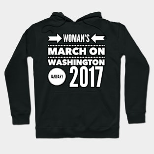 Woman's March On Hoodie